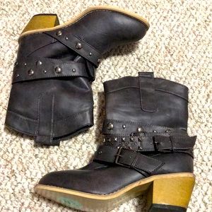 Studded Brown boots